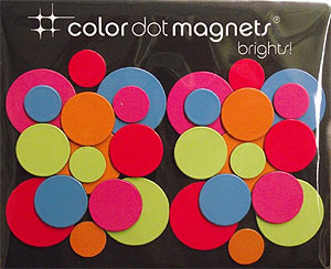 Colour Dots Bright Magnet Packs