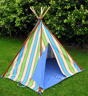 French Stripe Teepee 